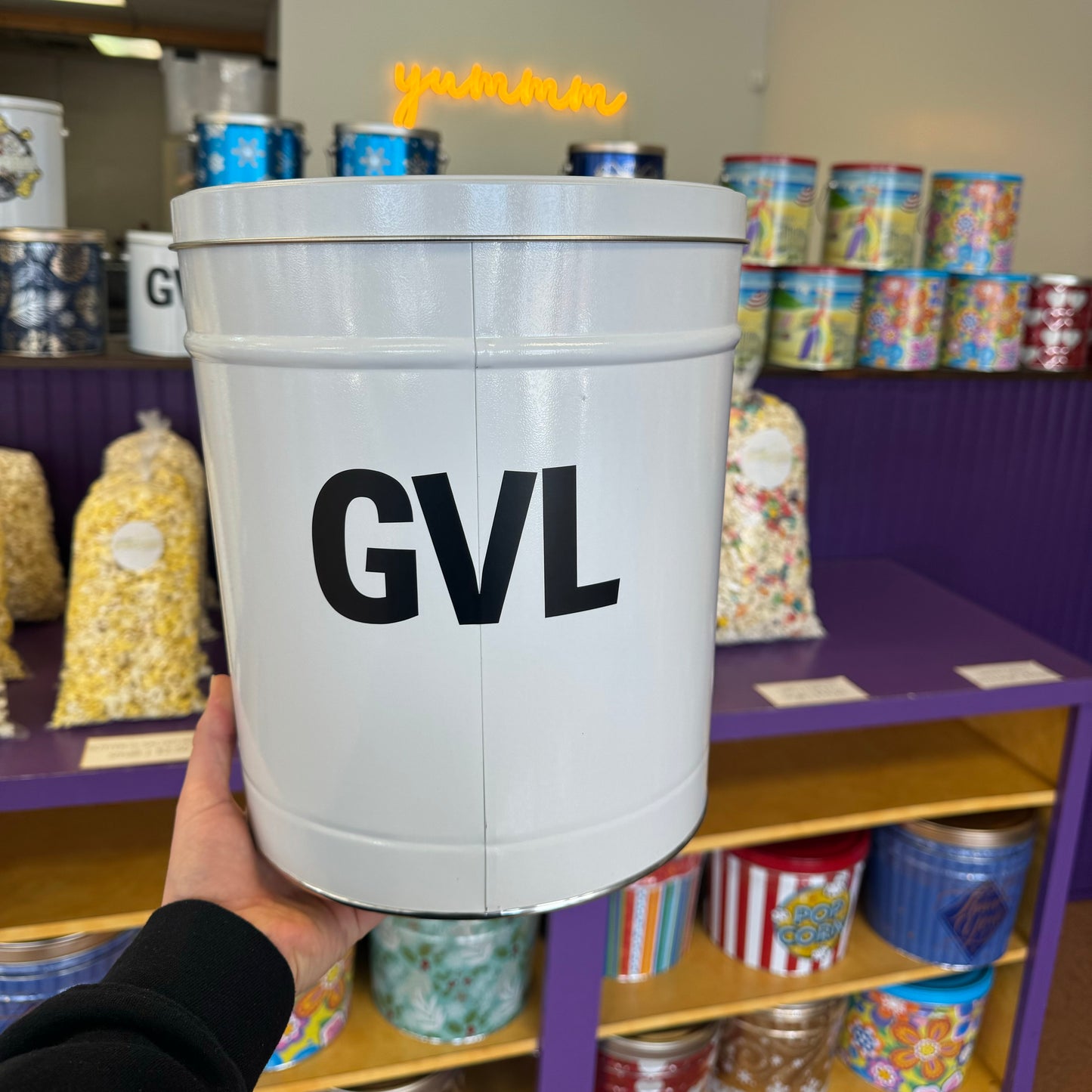 3 Gallon Popcorn Tin