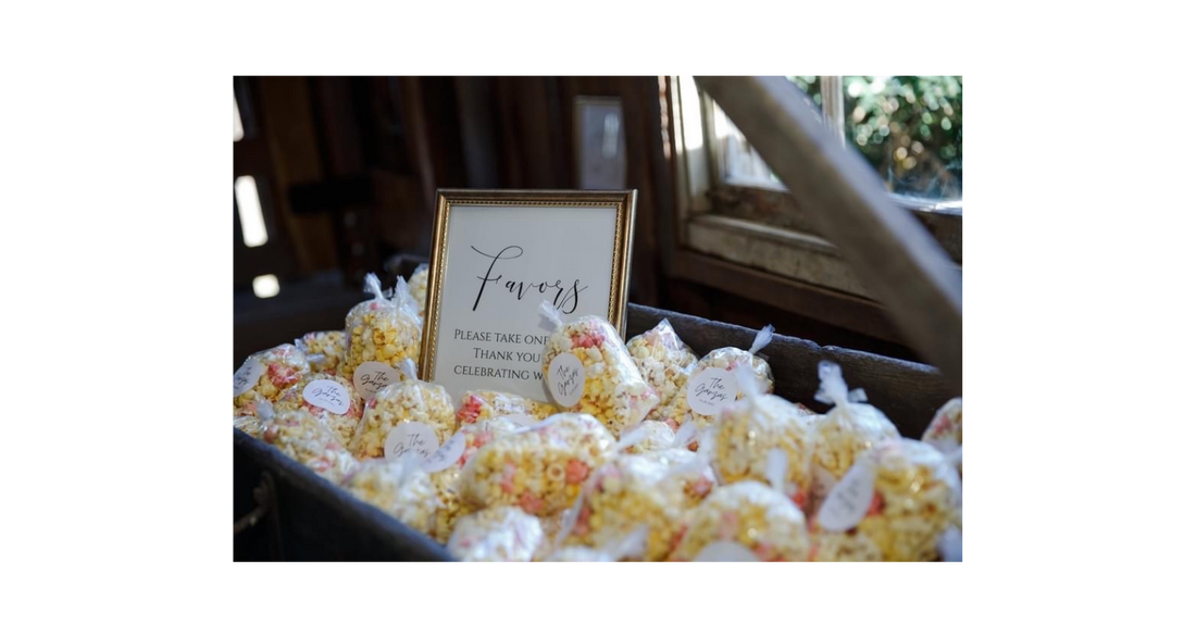 How to Build a Popcorn Bar for Your Weddings and Parties