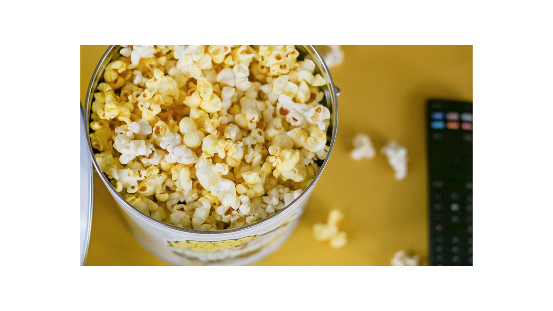 gourmet butter popcorn bucket