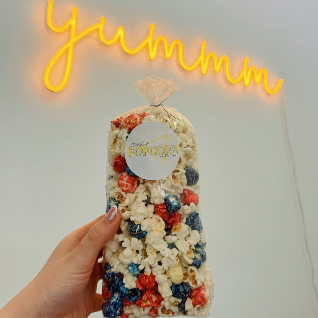 4th of July Sweet-Salty Popcorn!